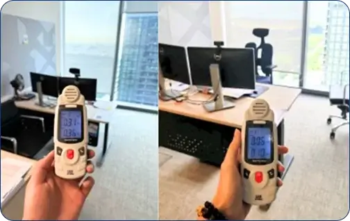 Formaldehyde Removal Services Office Spaces Before and After